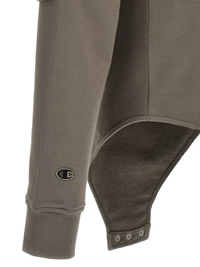 Rick Owens Champion X Hooded Bodysuit