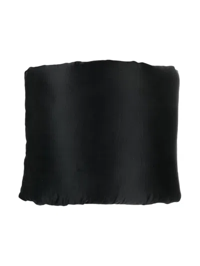 Rick Owens Padded Silk Scarf Feather Down