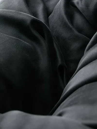 Rick Owens Padded Silk Scarf Feather Down