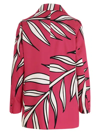 Rochas Floral Pattern Blazer Jacket