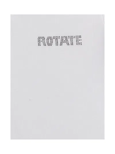 Rotate Birger Christensen Rotate Logo Embellished Crewneck T