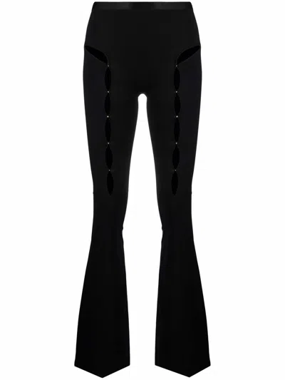 Rui Cut-out Detail Flared Trousers