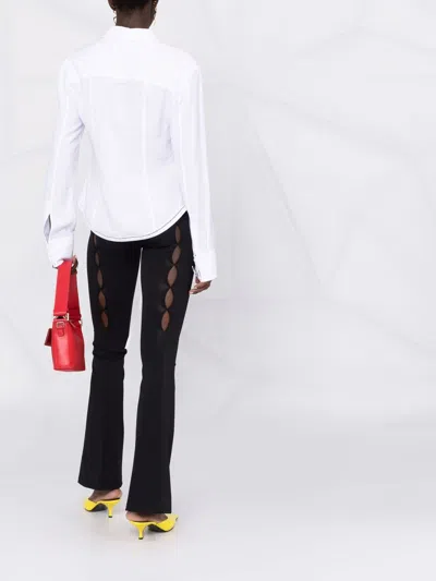 Rui Cut-out Detail Flared Trousers