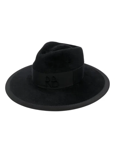 Ruslan Baginskiy Wide Brim Wool Felt Fedora Hat