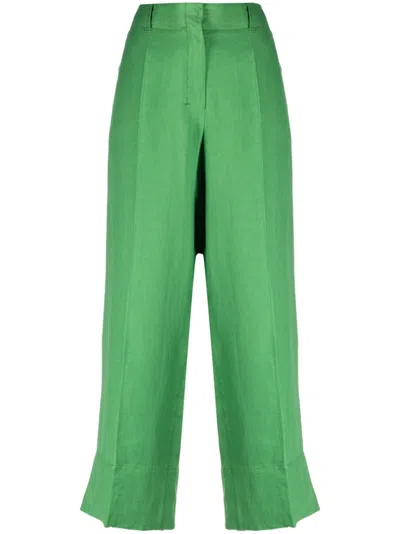 's Max Mara S Max Mara Linen Cropped Trousers