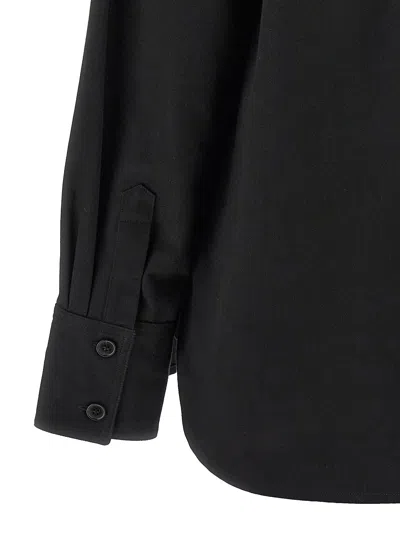 Saint Laurent Saharienne Twill Cotton Shirt