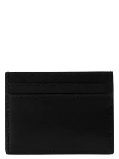 Saint Laurent Logo Card Holder Wallets And Card Holders Black
