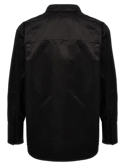 Saint Laurent Tailored Silk Shirt With Buttoned Cuffs