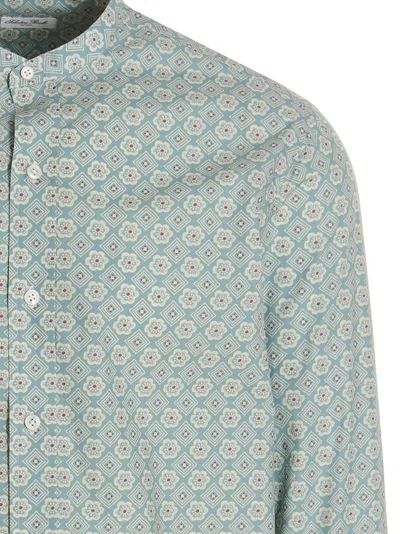 Shop Salvatore Piccolo Printed Shirt