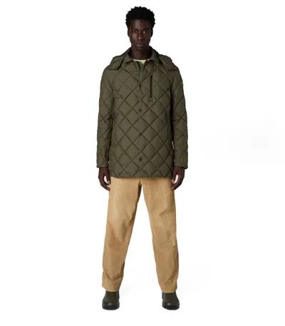 Save The Duck Uwe Green Hooded Padded Jacket