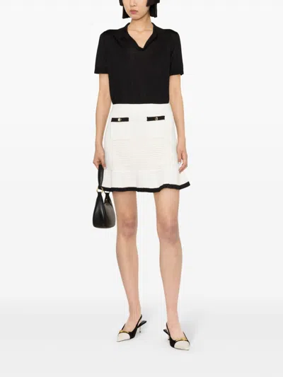 Self-portrait Self Portrait Crochet Mini Skirt In