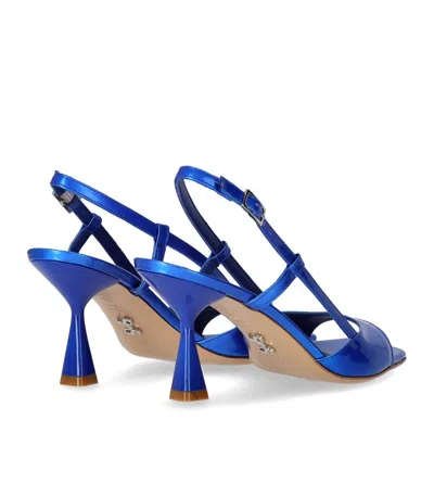 Sergio Levantesi Ilenia Electric Blue Heeled Sandal