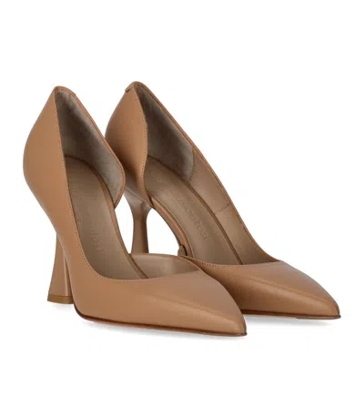 Sergio Levantesi Mila Beige Pumps In Brown