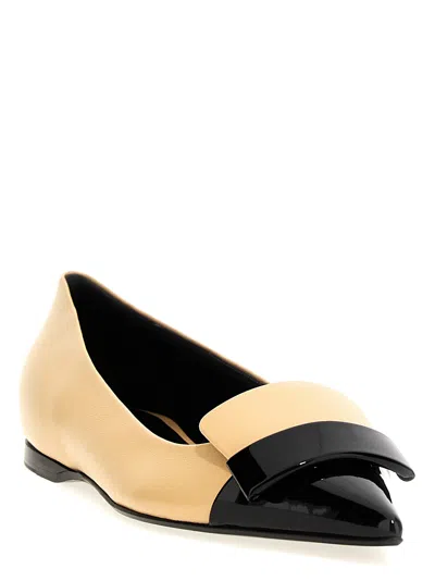 Shop Sergio Rossi 'sr1' Ballet Flats