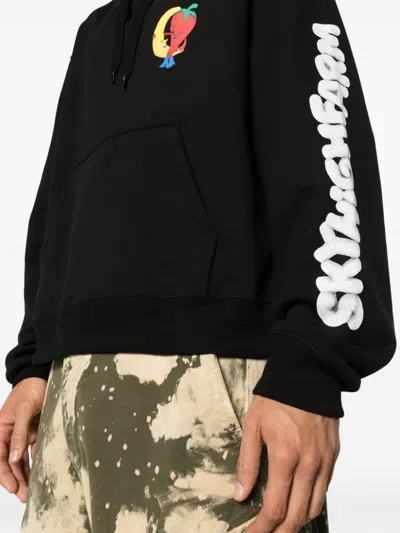 Sky High Farm Workwear Sky High Farm Man Sweatshirt Black Size M Recycled Cotton, Organic Cotton