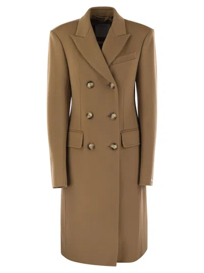 Shop Sportmax Morgana Double Wool Cloth Coat