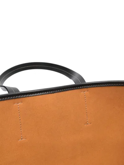 Stella Mccartney Elegant Beige Canvas Logo Print Handbag For Women