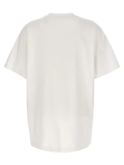 Stella Mccartney Womens Ivory Iconic Logo-print Cotton-jersey T-shirt