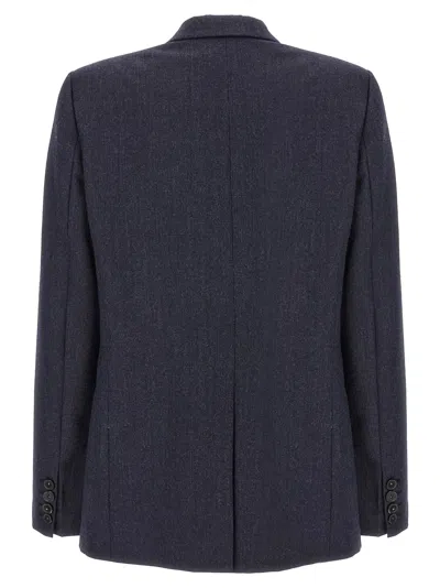 Stella Mccartney Tailored Grey Wool Flannel Blazer