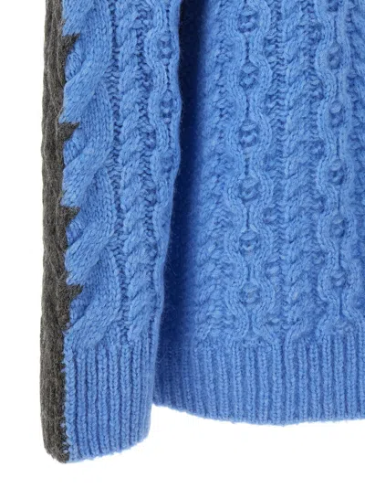 Shop Stella Mccartney Two Tone Sweater