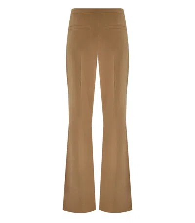 Stine Goya Leah Coffee Brown Flare Trousers