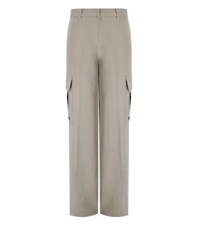 Stine Goya Olani Beige Wide Leg Trousers
