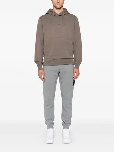 Stone Island Logo-print Cotton Hoodie