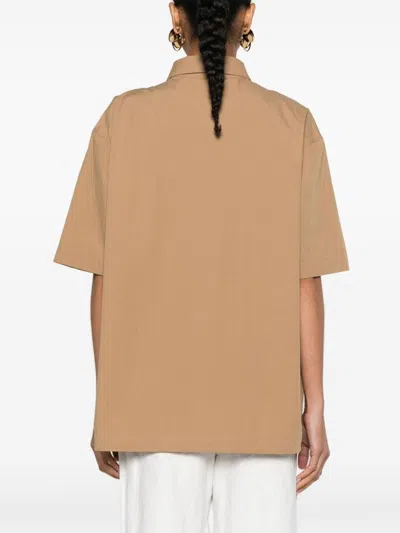Studio Nicholson Collared Cotton Poplin Shirt