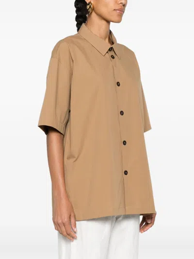 Studio Nicholson Collared Cotton Poplin Shirt