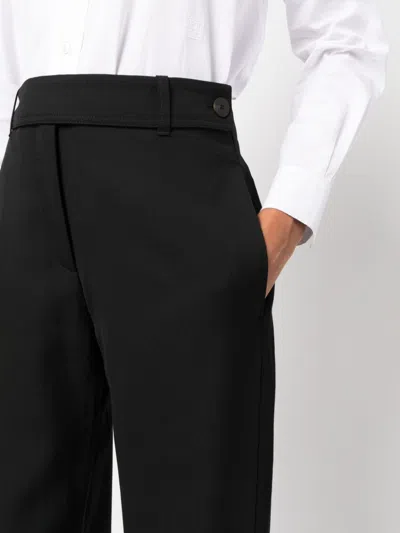 Studio Nicholson Wool Blend High Waist Trousers
