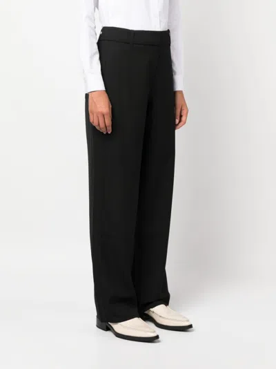 Studio Nicholson Wool Blend High Waist Trousers
