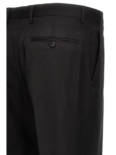 Tagliatore Button Long-sleeved Suit Coat And Trousers Set