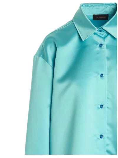The Andamane Oversized Satin Shirt