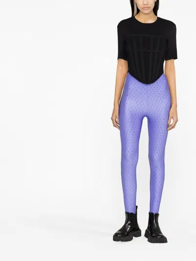 The Andamane Crystal High-waisted Skinny Leggings