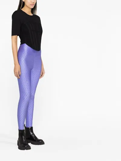 The Andamane Crystal High-waisted Skinny Leggings