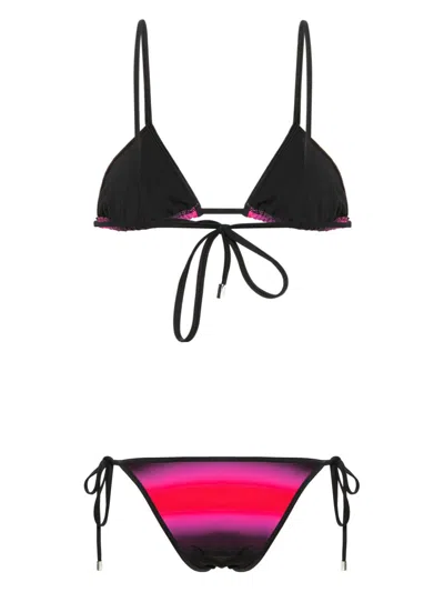 Attico Bikini Red, Black E Fuchsia