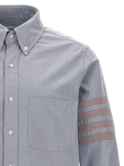 Shop Thom Browne '4 Bar' Shirt