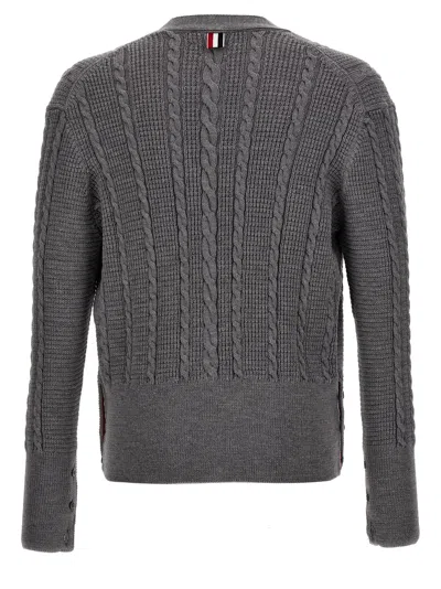 Shop Thom Browne 'cable Stitch' Cardigan