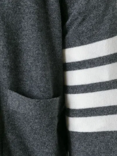 Thom Browne Cashmere Cardigan With Grosgrain Ribbon Trim