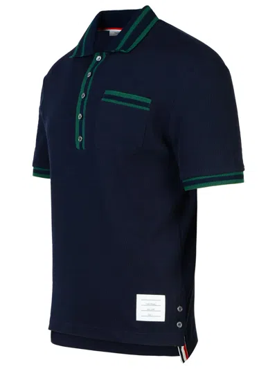 Thom Browne Polo - Azul Oscuro