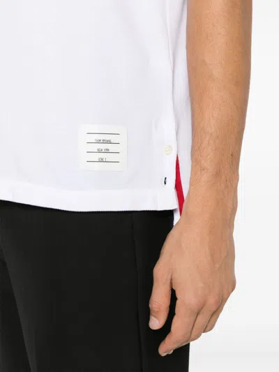 Shop Thom Browne Rwb Cotton T Shirt