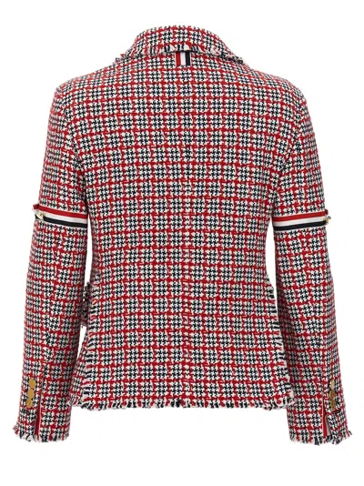 Thom Browne Check-pattern Tweed Jacket