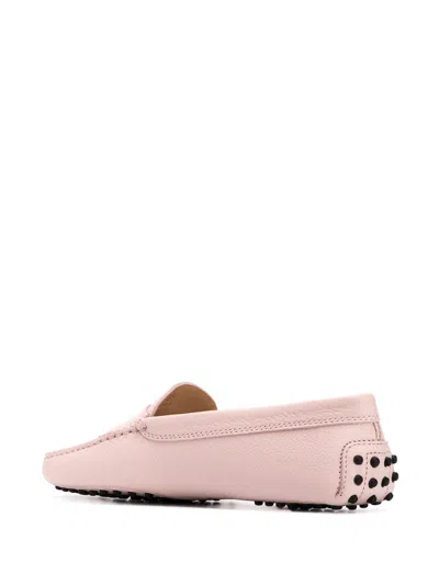 Tod's Leather Driving Shoes Penny Strap Detail