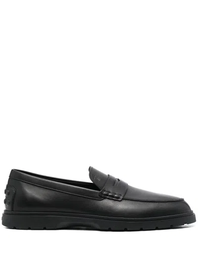 Shop Tod's Leather Loafers