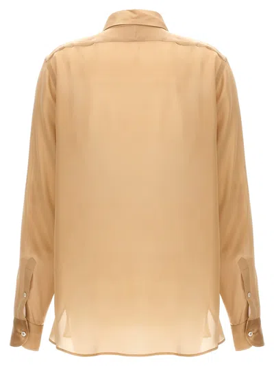 Tom Ford Pleated Plastron Shirt