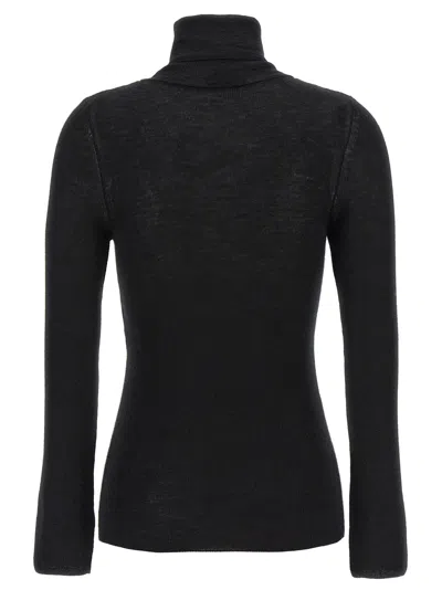 Tom Ford Turtleneck Long-sleeve Fine Cashmere-silk Top
