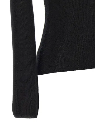 Tom Ford Turtleneck Long-sleeve Fine Cashmere-silk Top