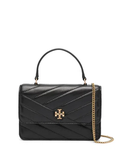 Shop Tory Burch Kira Leather Wallet On Chain