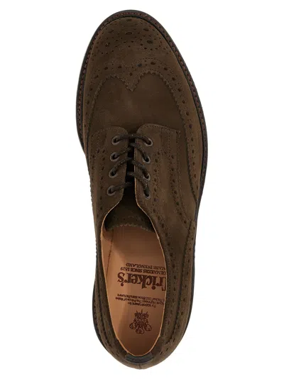 Tricker's Lace-up Shoes Featuring Brogue Detailing In Brown