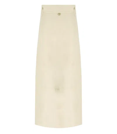 Twinset Beige Belted Skirt